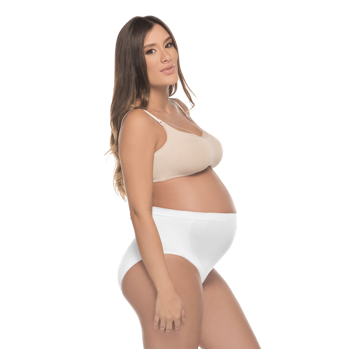 Panty Materno a la Cintura sin Costuras